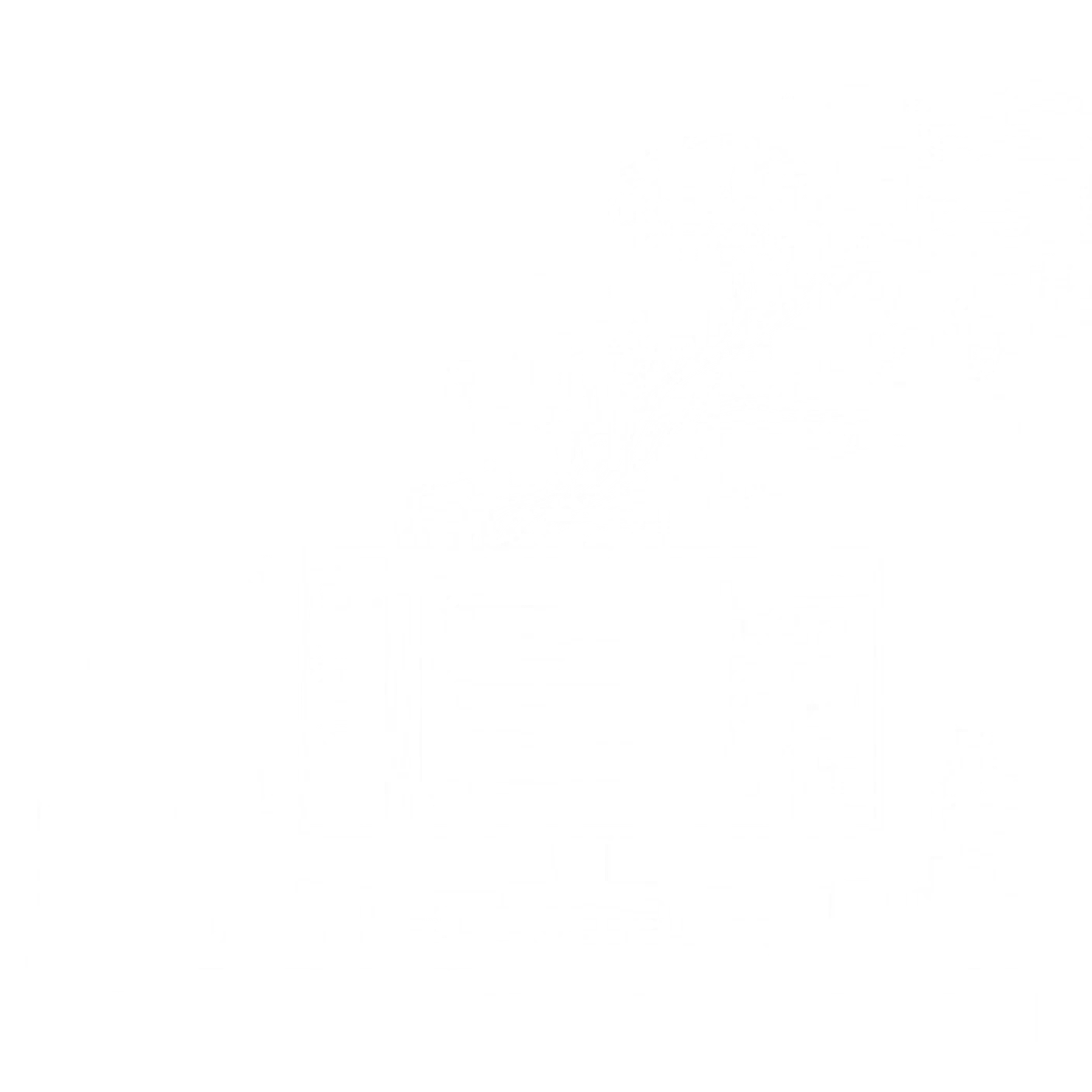 Diagram of a developer at a workstation with the bespoke AI agent emerging from the screen